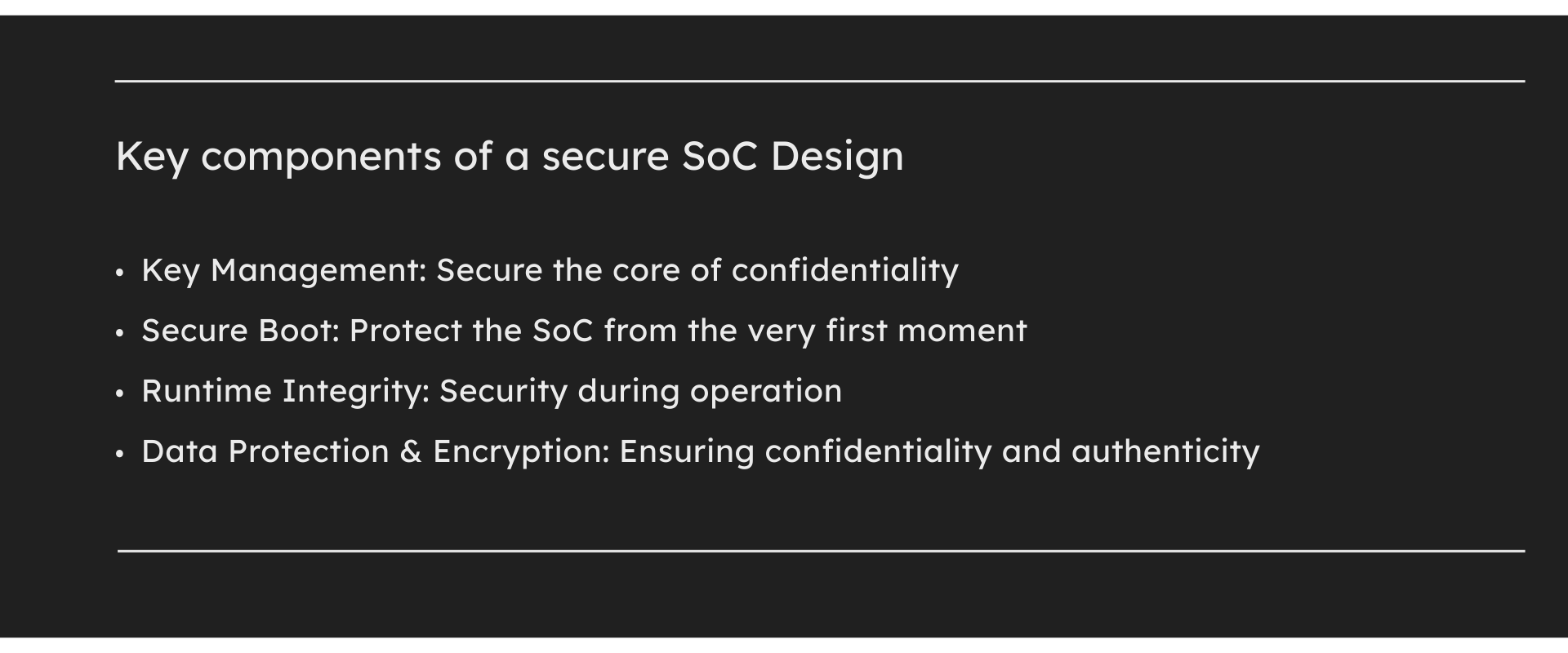 Key-Components-Secure-System-on-Chip